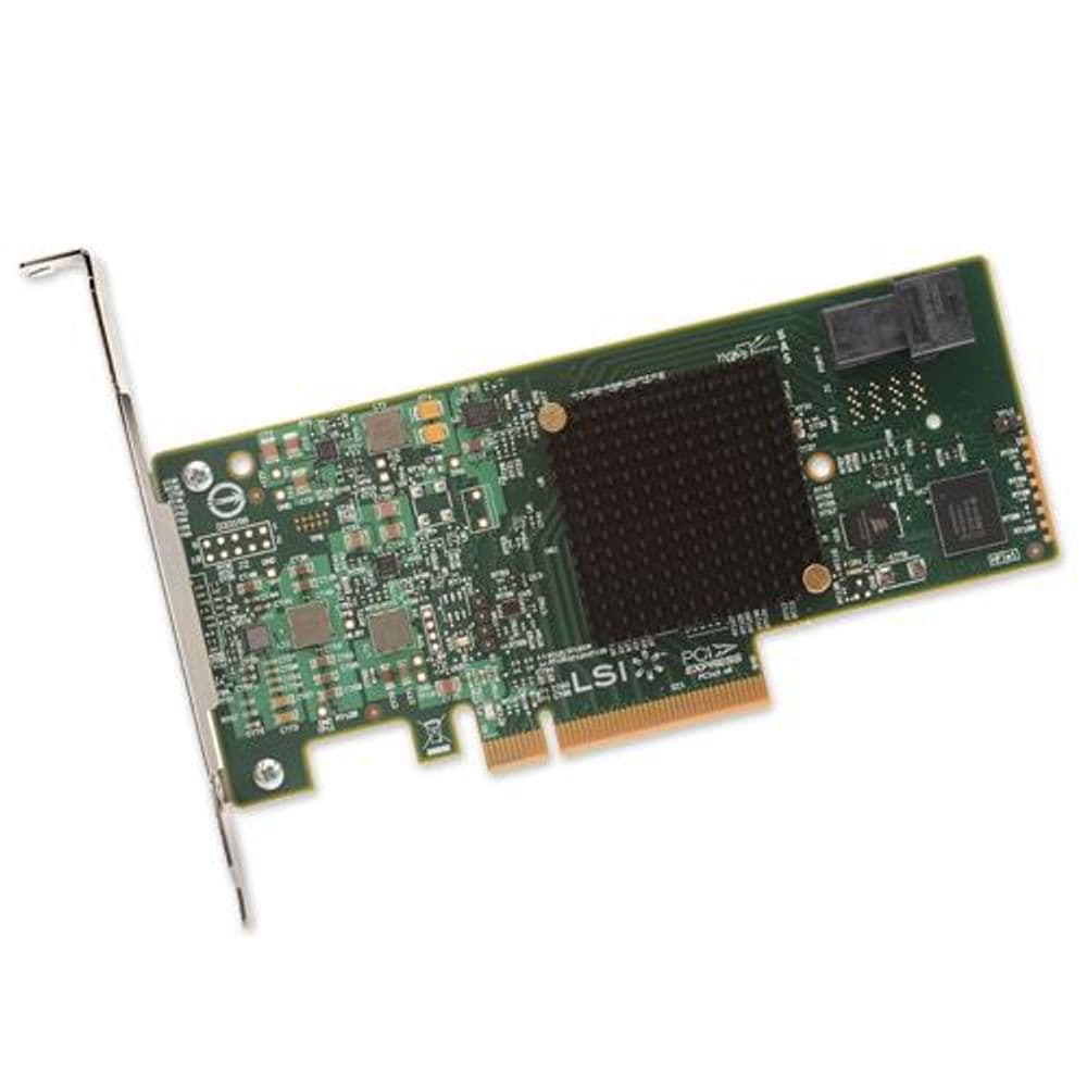 RAID-контроллер Broadcom LSI MegaRAID SAS 9341-4i SGL (LSI00419 / 05-26105-00(G) PCIe 3.0 x8 LP, SAS/SATA 12G, RAID 0,1,5,10,50, 4port(1*int SFF8643), 3008ROC