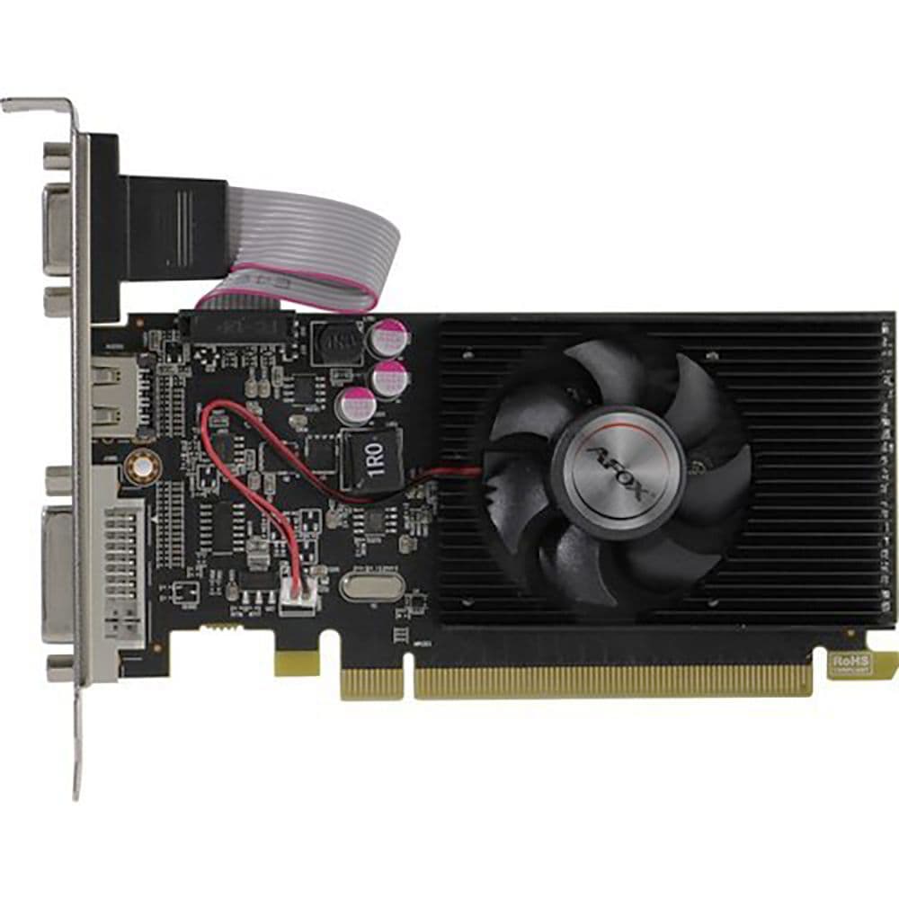 Видеокарта Afox R5 220 1GB DDR3 64bit VGA DVI HDMI 1FAN LP RTL