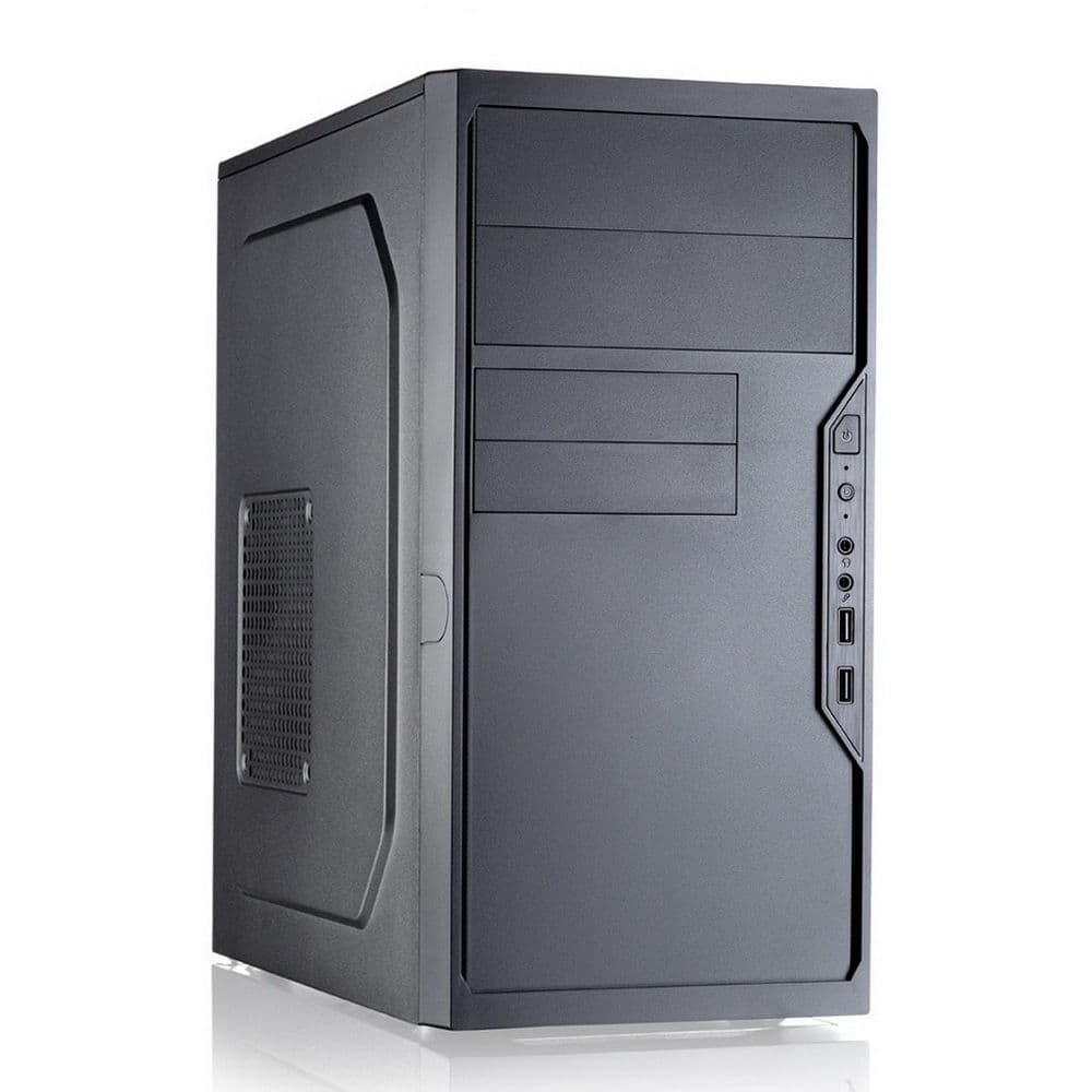Корпус FoxLine Case Foxline FL-733 |FL-733-FZ450R|, mATX, 2x5.25EXT, 2x3.5EXT, 5x3.5INT, 2xUSB2.0, HDA, w/o FAN, |FL-733-FZ450R| w/450W ATX PSU, w/1.2m EU pwr cord