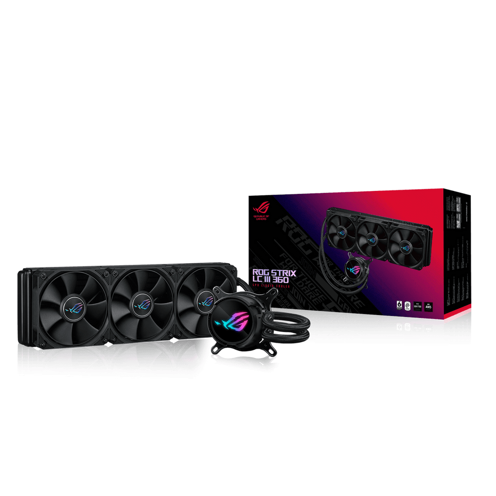 Жидкостная система охлаждения ASUS ROG STRIX LC III 360 /AIO COOLER,ASETEK,SIGRID V2, ARGB