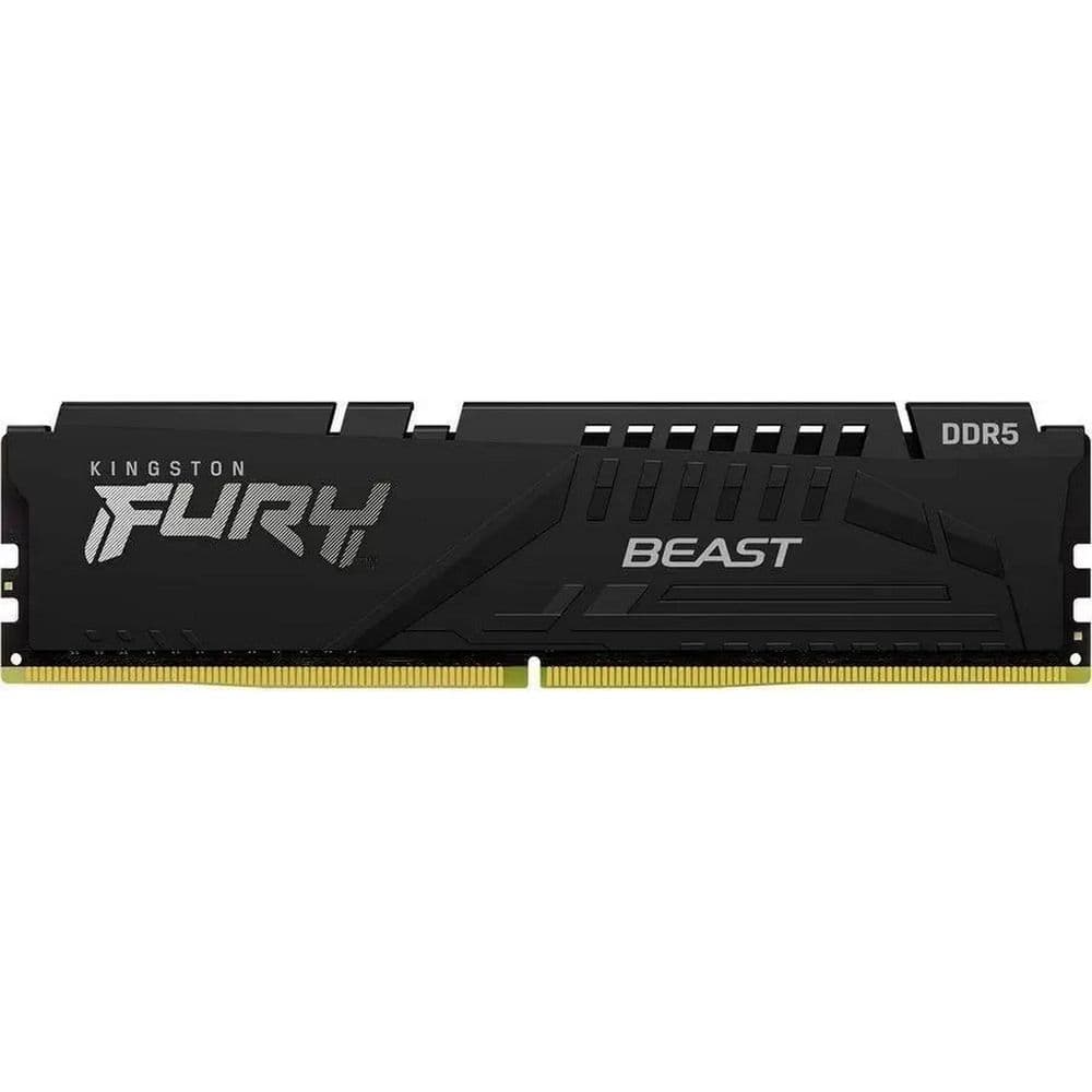 Модуль памяти Kingston 8GB DDR5 6000 DIMM FURY Beast Black EXPO Non-ECC, 1RX16 36-38-38 1.35V 288-pin 16Gbit