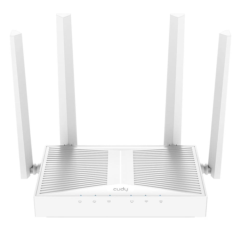 Маршрутизатор CUDY BE5000 2 5G Wi-Fi 7 Router Dual Band Mesh, Chipset MediaTek, 802.11be/ax/ac/a/b/g/n, 4323Mbps at 5GHz + 688Mbps at 2.4GHz, 1 x 2.5Gbps WAN Port, 4 x 10/100/1000Mbps Ports, 4 x 5dBi fixed antennas, WiFi router/AP/ Repeater/WISP Mode, PPTP/L2TP/OpenVPN/WireG