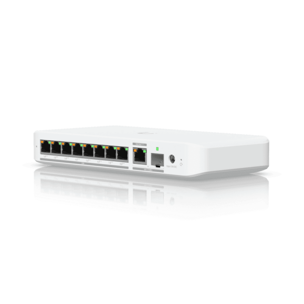 Ubiquiti UniFi Switch Flex 2.5G Коммутатор, 8х 2.5G RJ45, 1х 10G RJ45/SFP+