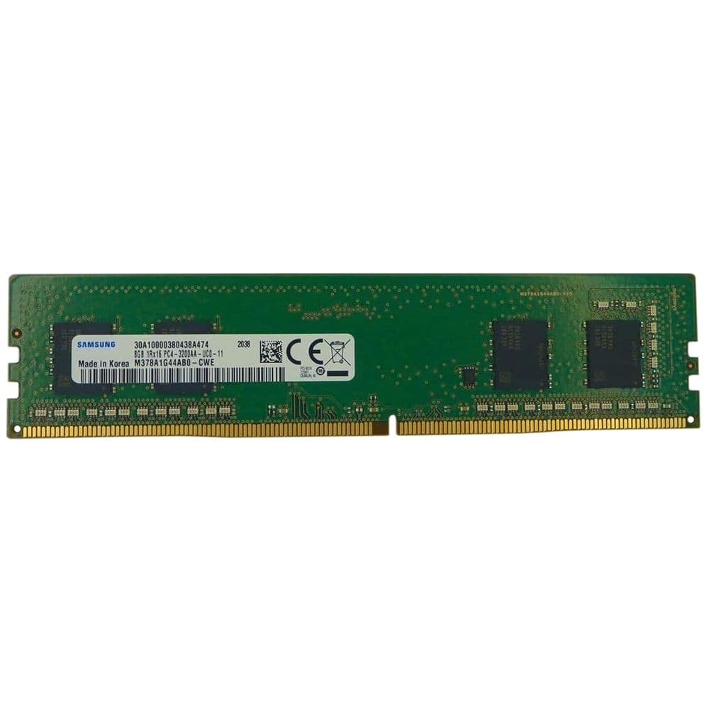 Модуль памяти 8GB Samsung DDR4 3200 UDIMM Desktop Non-ECC, CL22, 1.2V, 1Rx16, Bulk