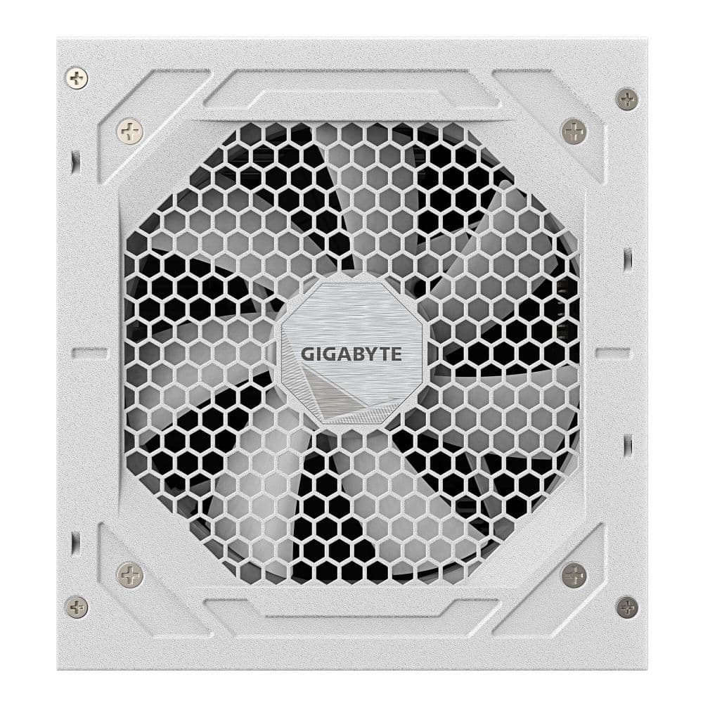 Блок питания ПК Gigabyte UD1000GM PG5 ICE 1000W, 80Plus, Gold, Полностью модульный, White colour