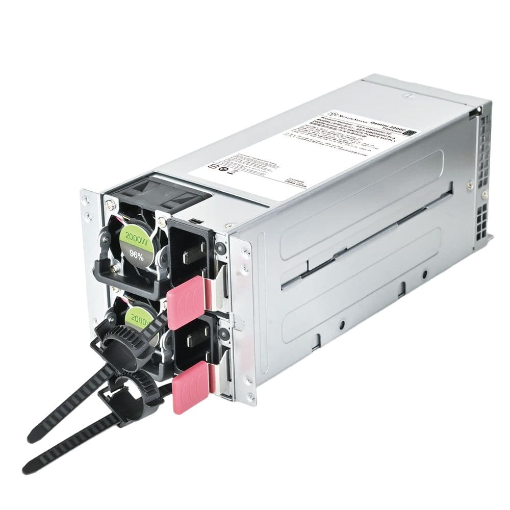 Блок питания серверный Silverstone SST-GM2000C-TF 2U CRPS Titanium 2000W+2000W, HS, PMBus 1.2, 82мм (Ш) x 101.5мм (В) x 210мм (Г)
