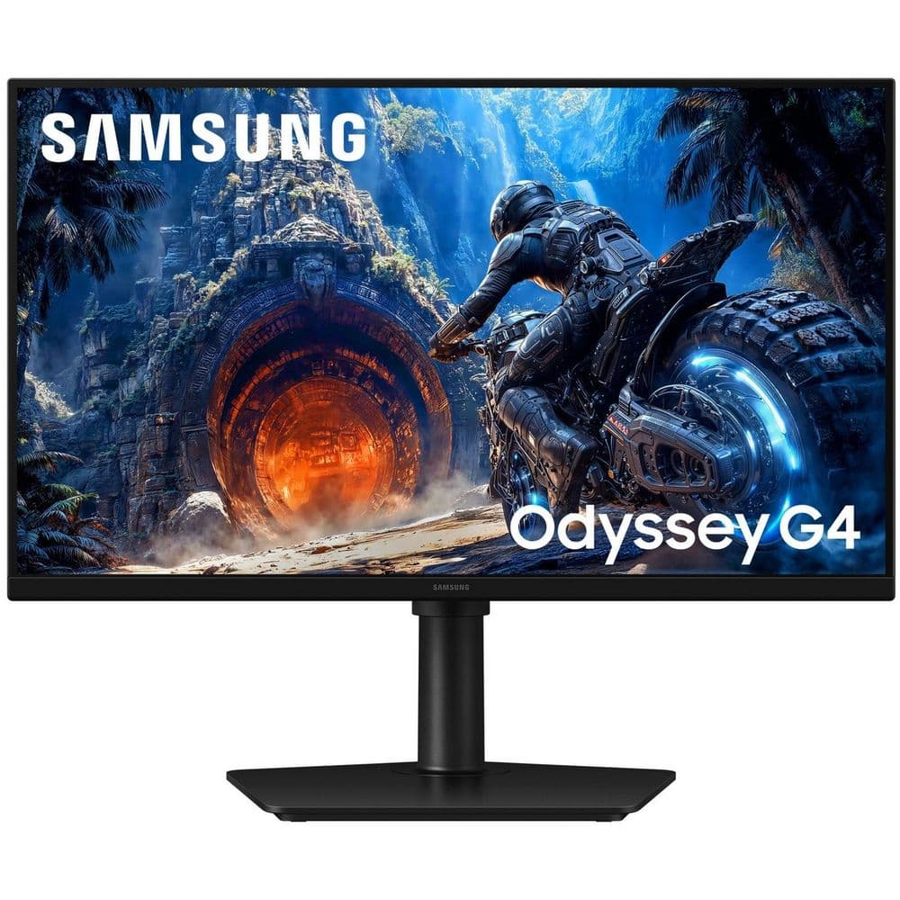 Монитор 25" SAMSUNG S25HG400EI Odyssey Neo G4 IPS, 1920x1080, 300Hz, 1ms, 300сd/m, 1000:1, HDR10 | HDMI(2.0), DP(1.2) | HAS, Pivot, Swivel, ExPSU, Vesa 100, Black