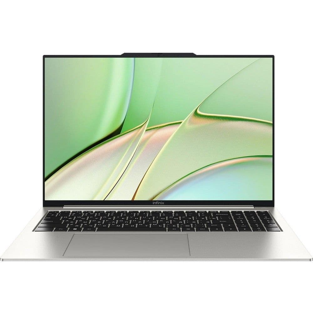 Ноутбук Infinix Xbook B16 BL614 Intel Core Ultra 5 115U/16Gb (soldered D5)/SSD1Tb/UMA/16"/IPS/WUXGA/1920х1200/60Hz/NoOS/Titanium Silver/1.48kg