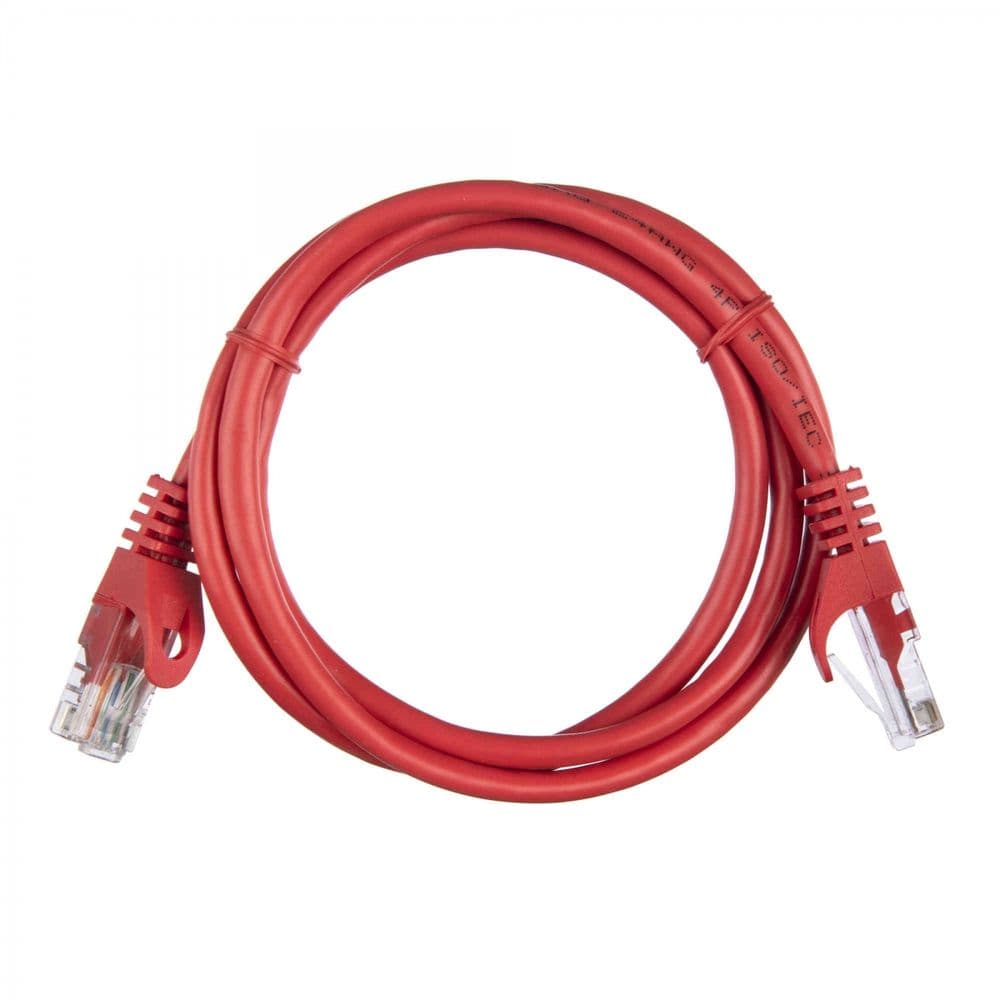 Патч-корд ACD-LPU5E-10R | Cat5e UTP 24AWG 4Pair, 7/0.18мм CCA Красный,1.0м