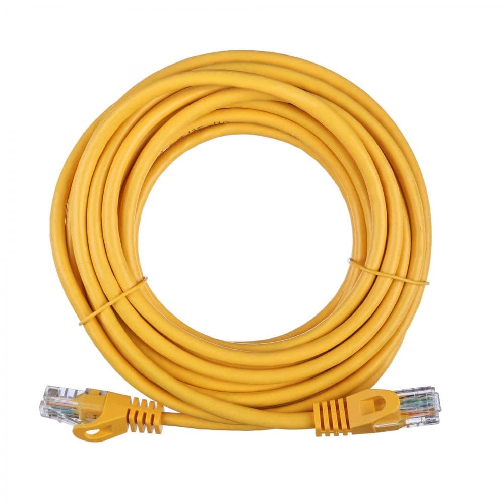 Патч-корд ACD-LPU5E-50Y Cat5e UTP 24AWG 4Pair, 7/0.18мм CCA Желтый, 5.0м