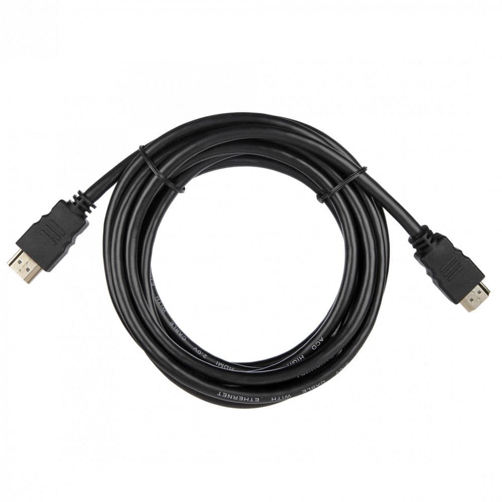 Кабель ACD-DHHM2-30B |ACD-DHHM2-30B| HDMI 2.0, Golden Plated,19m/19m, Черный, 3м