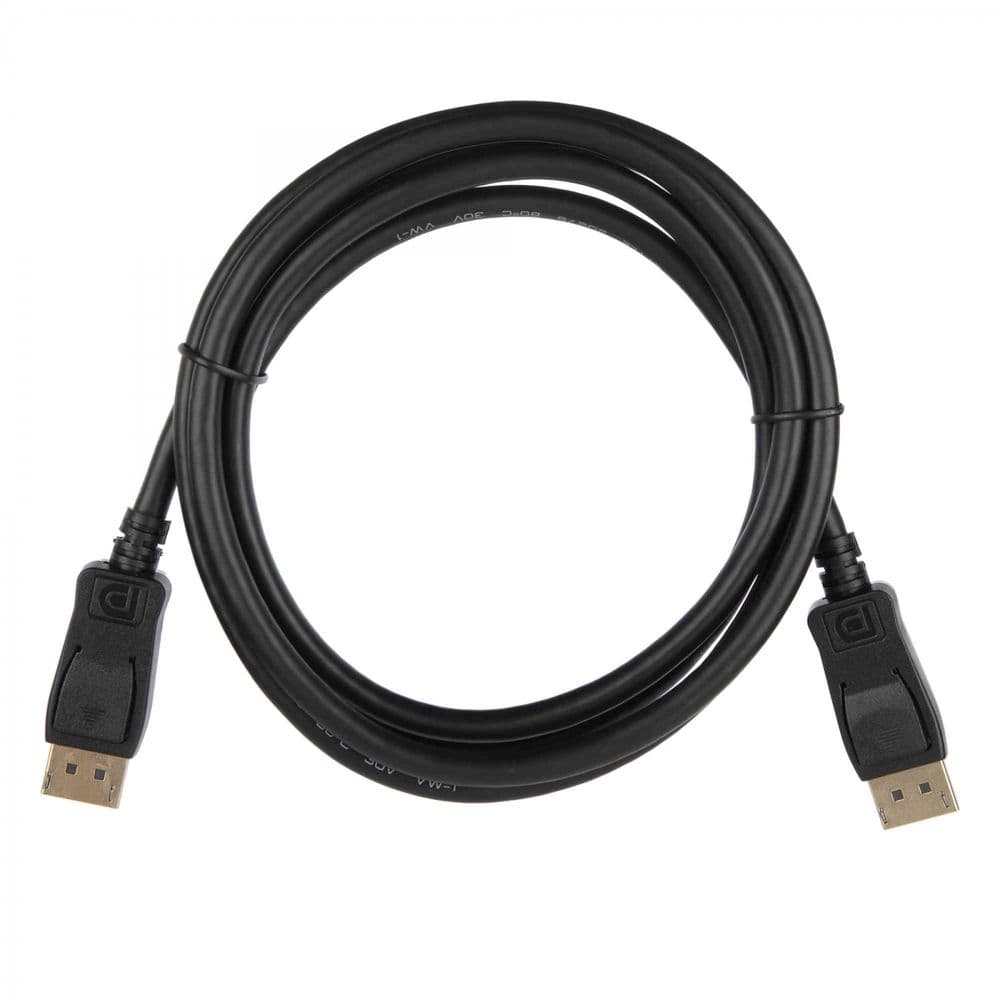 Кабель ACD-DDPM4-18B |ACD-DDPM4-18B| DisplayPort 1.4, Golden Plated,20m/20m, Черный, 1.8м