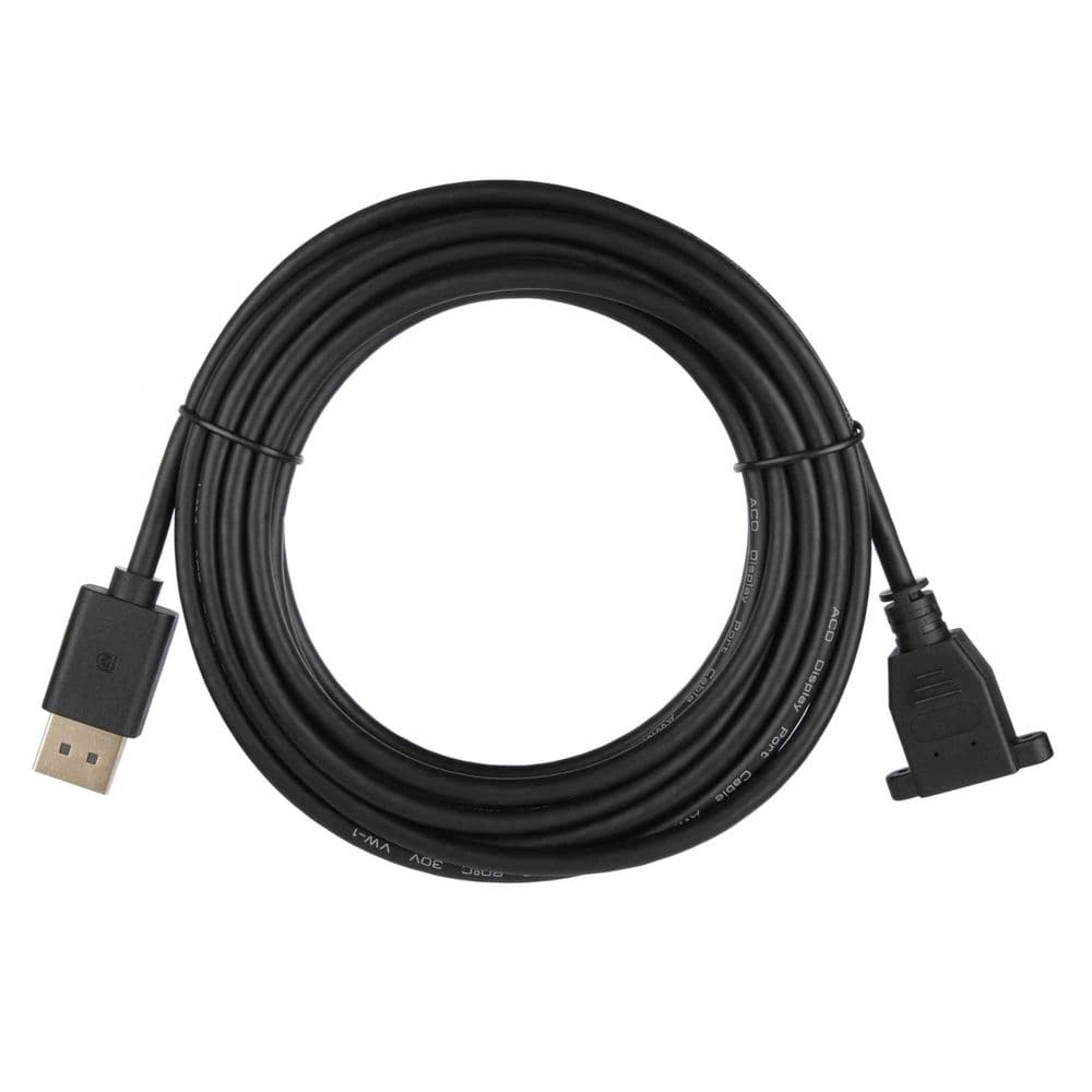 Кабель ACD-DDPF2-50B |ACD-DDPF2-50B| DisplayPort 1.2, DP extension, Golden Plated, 20m/20f, Черный, |ACD-DDPF2-50B| 5м