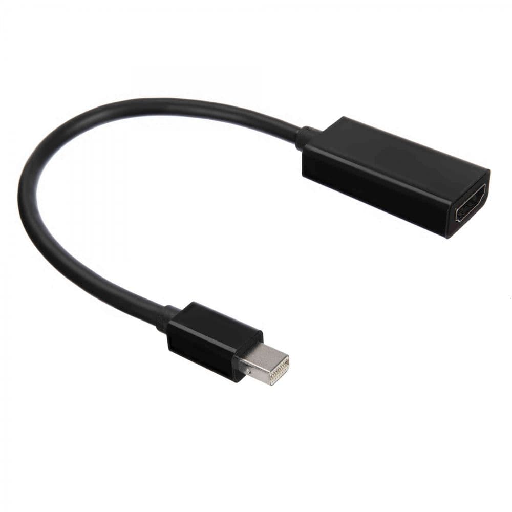 Кабель-адаптер ACD-DAMHF-01B |ACD-DAMHF-01B| mDP-HDMI, Golden Plated, 20m/19f, Черный, 0.2м
