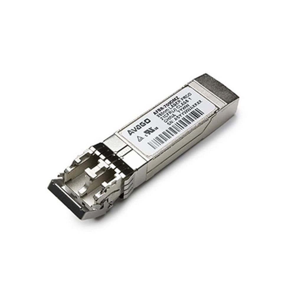 Волоконно-оптический приемопередатчик Avago AFBR-710DMZ Transceiver 10G/1G, SFP+, LC MM 400m, 850nm VCSEL laser, bail de-latch, Foxconn Avago