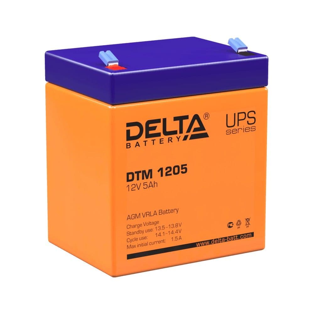 Аккумуляторная батарея Delta DTM 1205