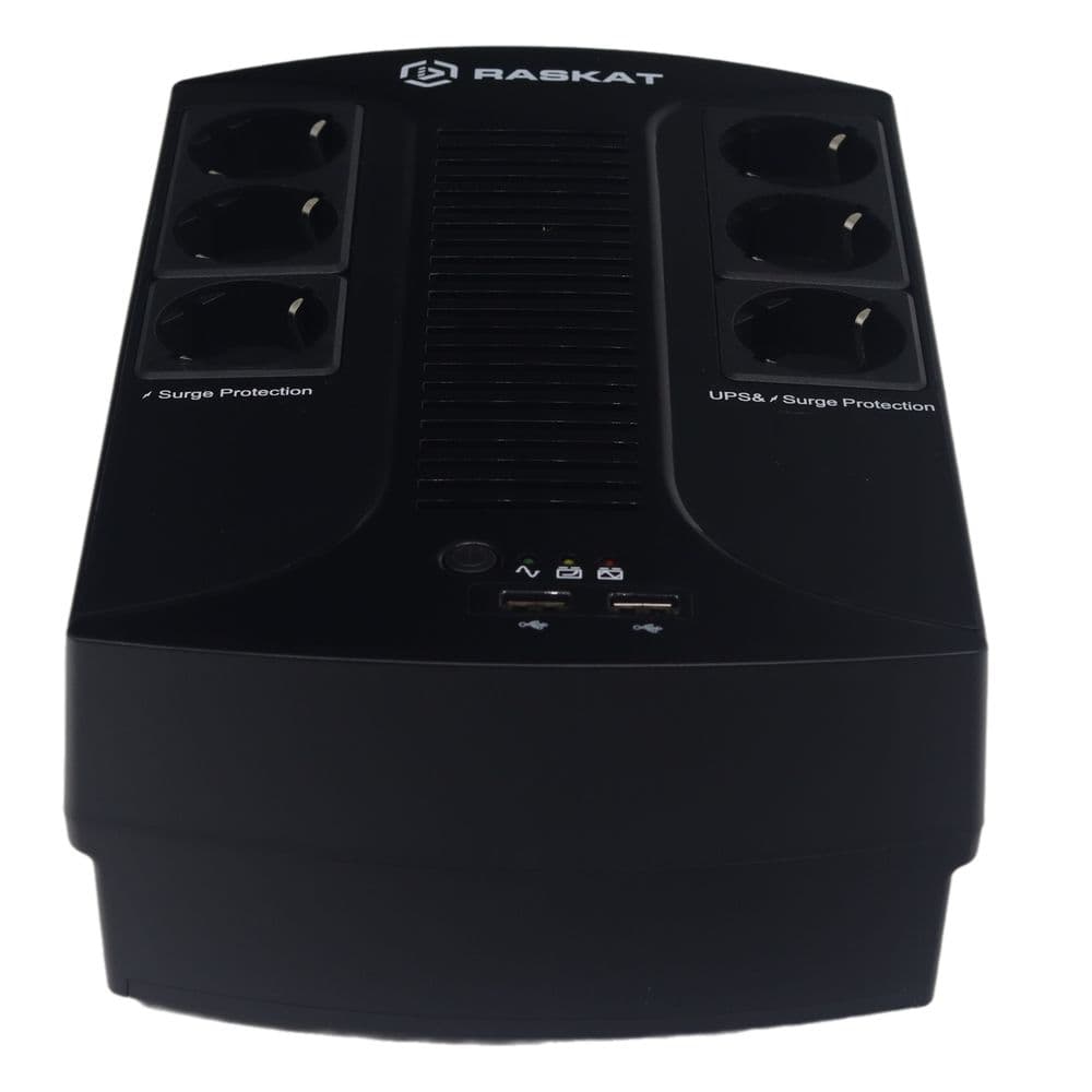 Источник бесперебойного питания ИБП Raskat VS-850VA 850VA, 510Вт, 6хCEE 7