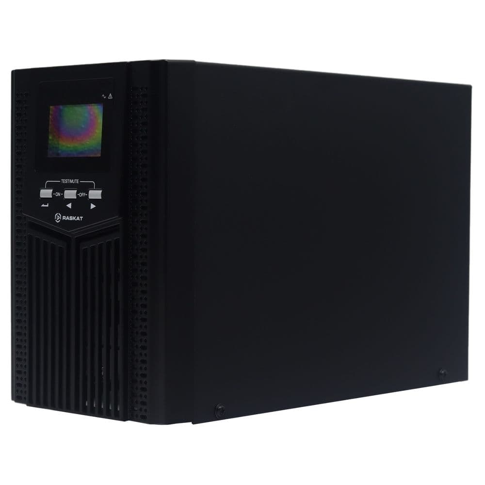 Источник бесперебойного питания ИБП Raskat HSIO-1000VA 1000ВА, 900Вт, 1xCEE7, 1xIEC320, USB type-B, 2xRJ-45, 1xRS232