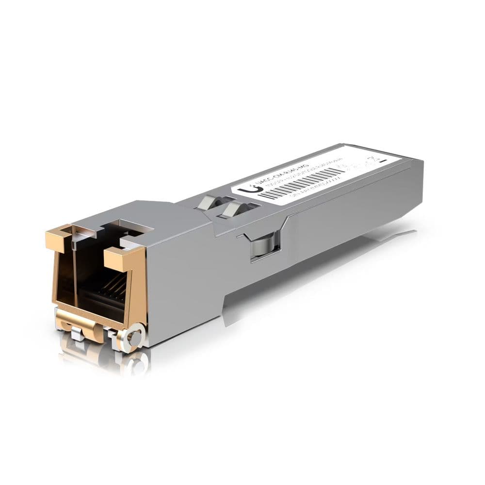 Трансивер Ubiquiti UACC-CM-RJ45-MG RJ45 SFP+модуль поддерживающий 10G 100 м.