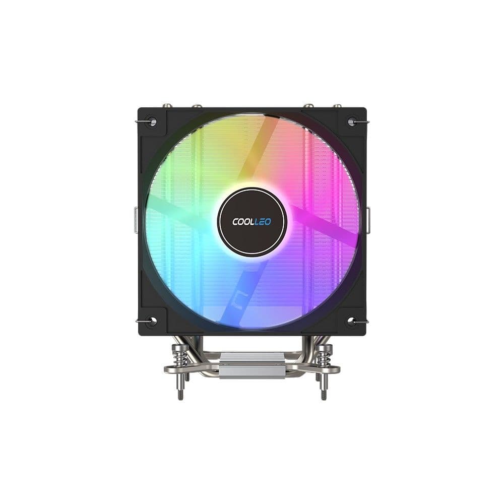 Вентилятор для процессора Coolleo CPU Cooler Etian CL-A40-ARGB Intel: LGA 115X/1200/1700/1851 AMD: AM4/AM5 200W TDP