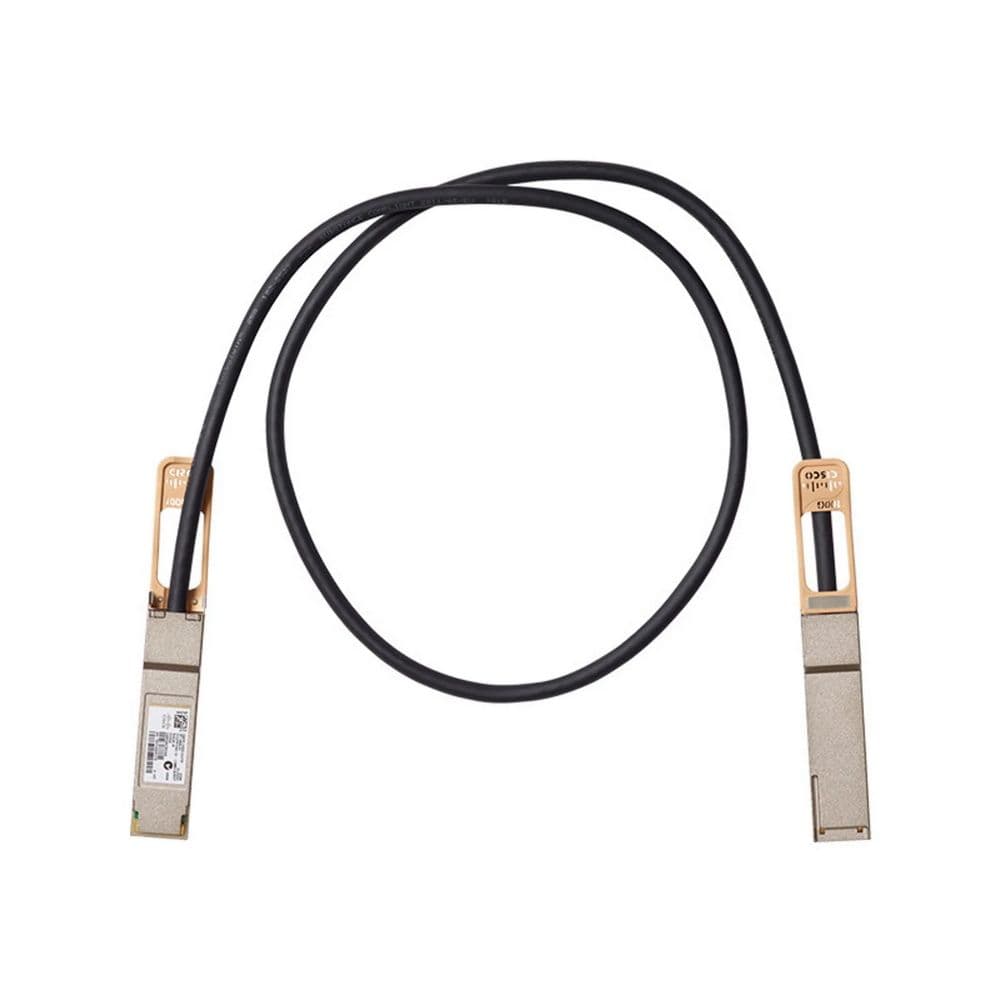 Кабельная сборка CISCO 100G QSFP28 Direct Attach Cable 5m, QSFP-100G-CU5M