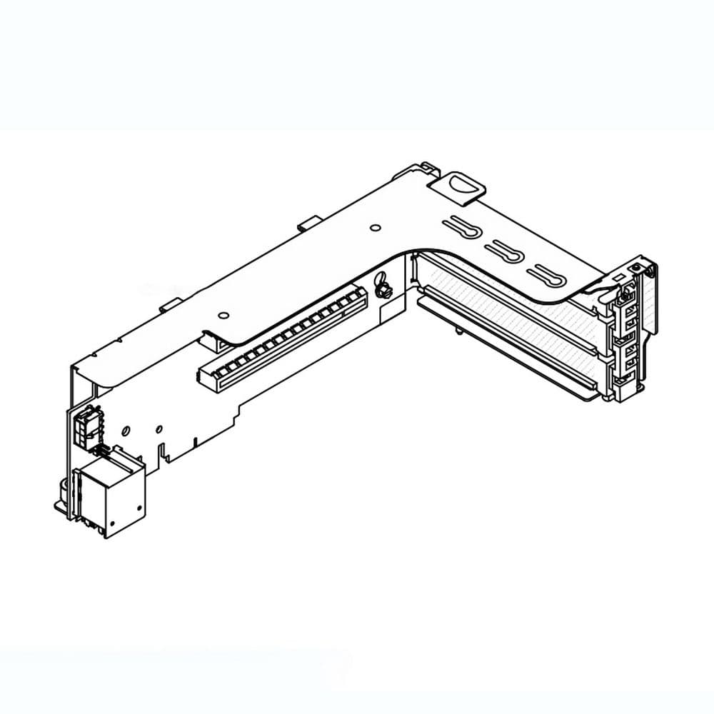 Райзер-карта Lenovo ThinkSystem V3 2U x16/x16/E PCIe Gen5 Riser 1/2 Option Kit