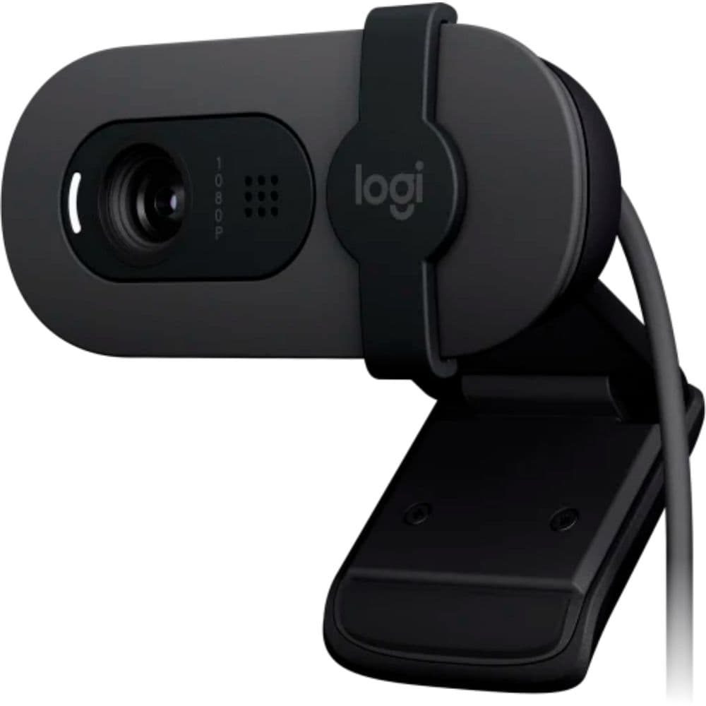 Веб-камера Logitech Brio 90 графитовый 960-001581