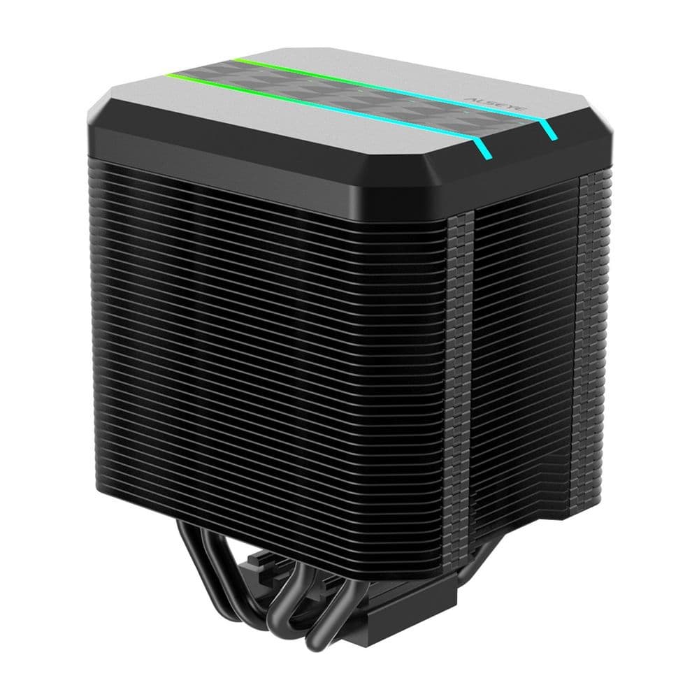 Вентилятор для процессора ALSEYE Bad Pack M90-B (M90), CPU Cooler Height 135mm, Univerasl, TDP 180W, 4x6mm heat pipe, FAN 90mm, 800~2 LGA1200/115x, AMD AM4, RTL