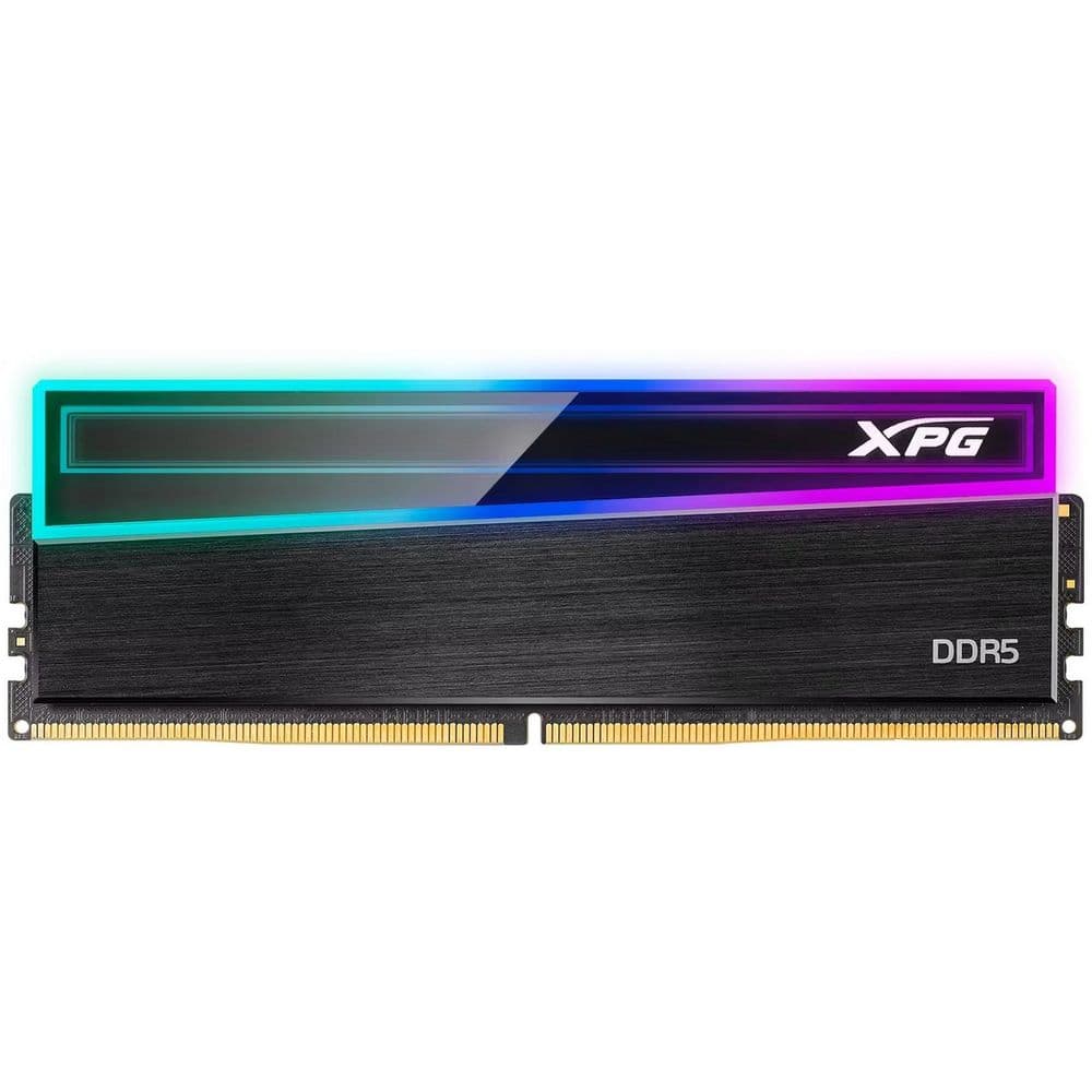 Модуль памяти XPG 16GB DDR5 5600 DIMM XPG NOVAKEY RGB AX5U5600C4616G-CNKRBK On-Die ECC, CL46-45-45, 1.1V, Heat Shield, RTL