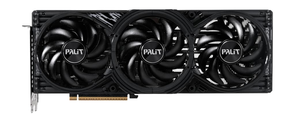 Видеокарта PALIT GeForce RTX 5070 GAMINGPRO-S OC / 12GB GDDR7 192BIT 3xDP HDMI / NE75070T19K9-GB2050U