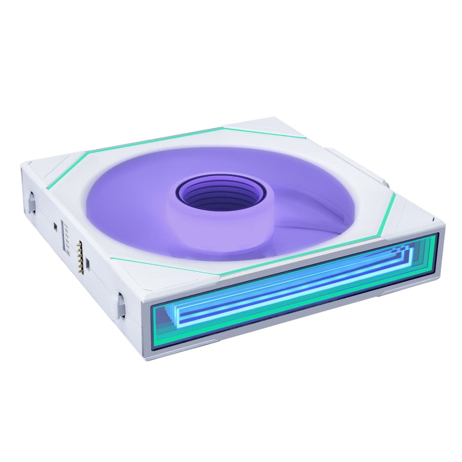 Вентилятор Lian Li UNI FAN SL-INF WIRELESS 140 / 14SLIN1W1W WHITE / 140x140x25мм (PWM, ARGB, 1800 об/мин (Max.), 27,7dBa) / G99.14SLIN1W1W.R0