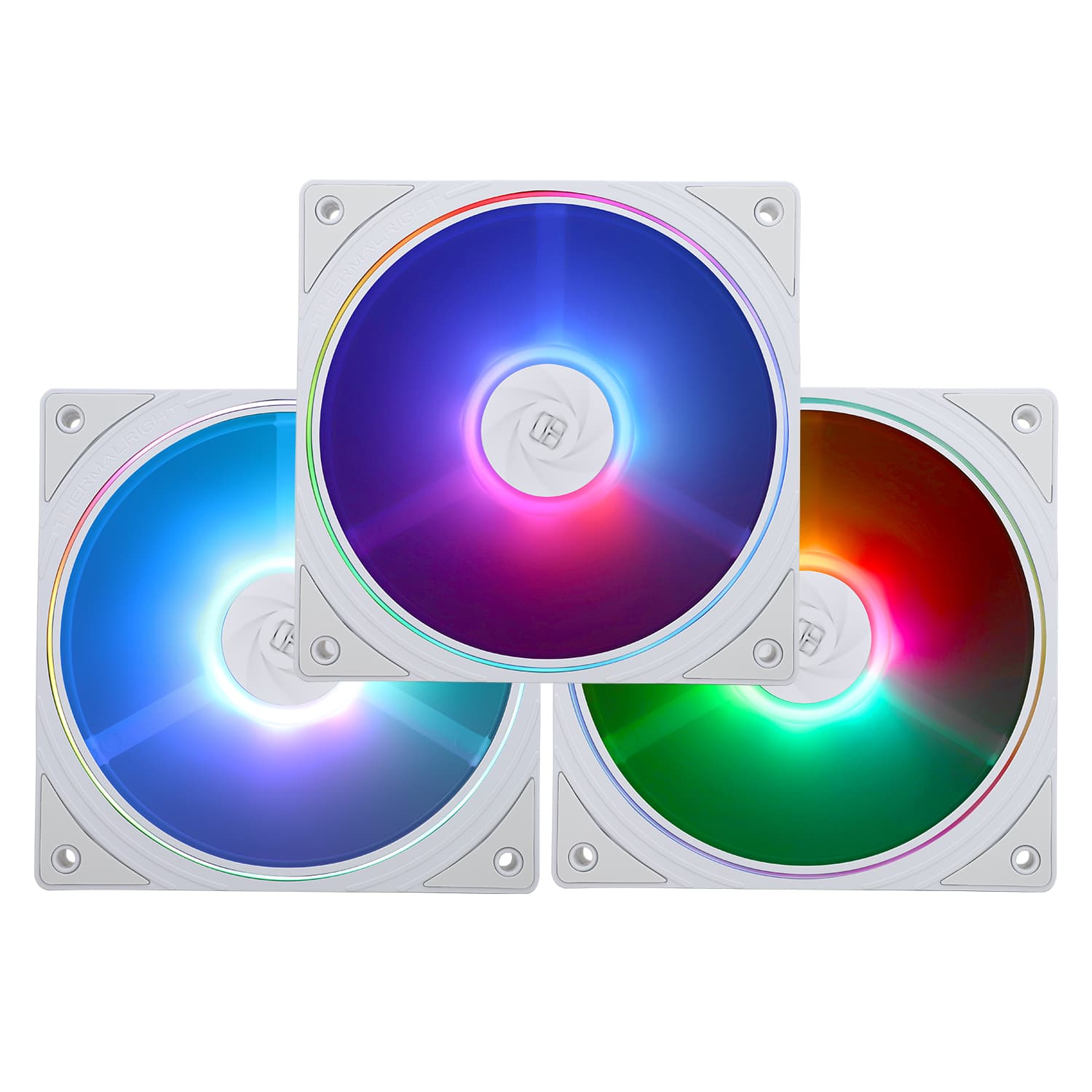 Комплект вентиляторов (3 шт.) Thermalright TL-S12W-S (Pack of 3) / ARGB / 120mm PWM / TRTLS12WS.3P
