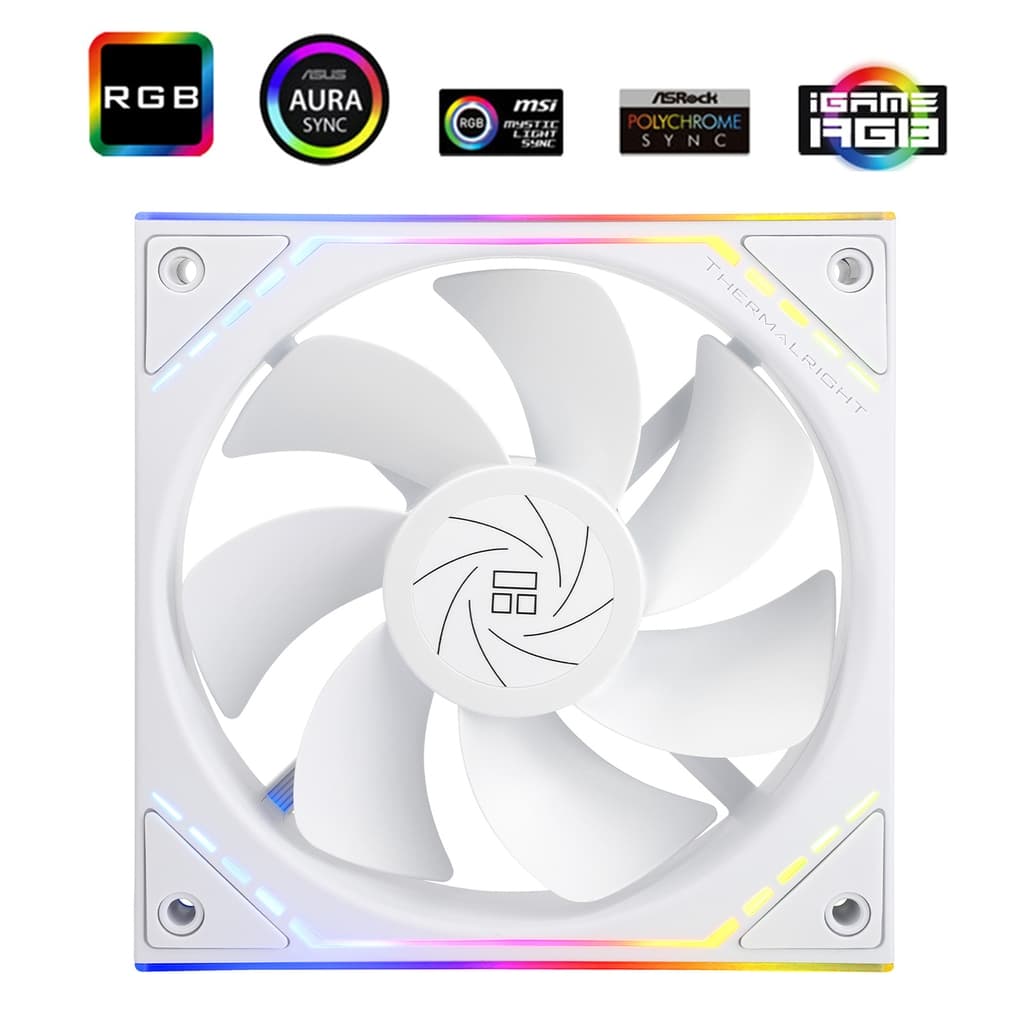 Вентилятор Thermalright TL-M12RW / Reverse / ARGB / 120mm PWM / TRTLM12RW