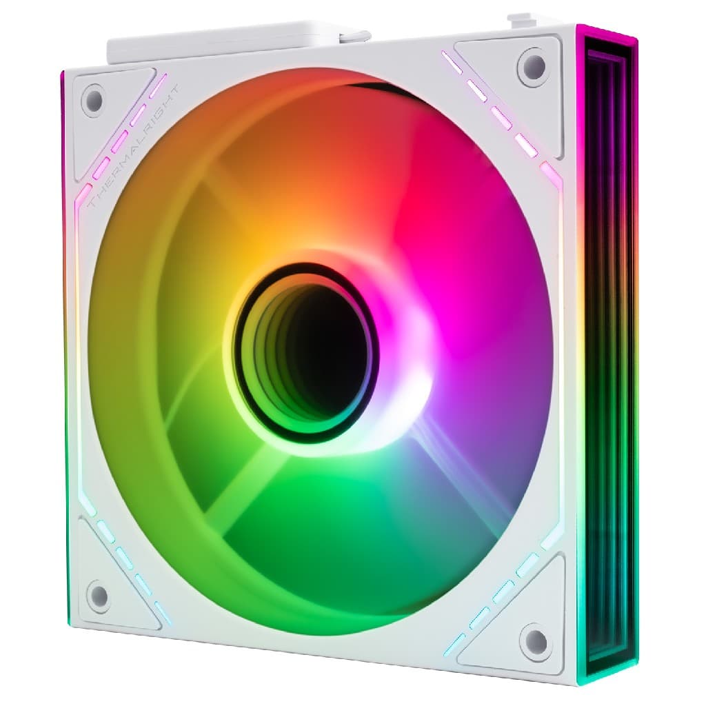 Комплект вентиляторов (3 шт.) Thermalright TL-M12QRW-S X3 (Pack of 3) / Reverse / ARGB / 120mm PWM / TRTLM12QRWS.3P