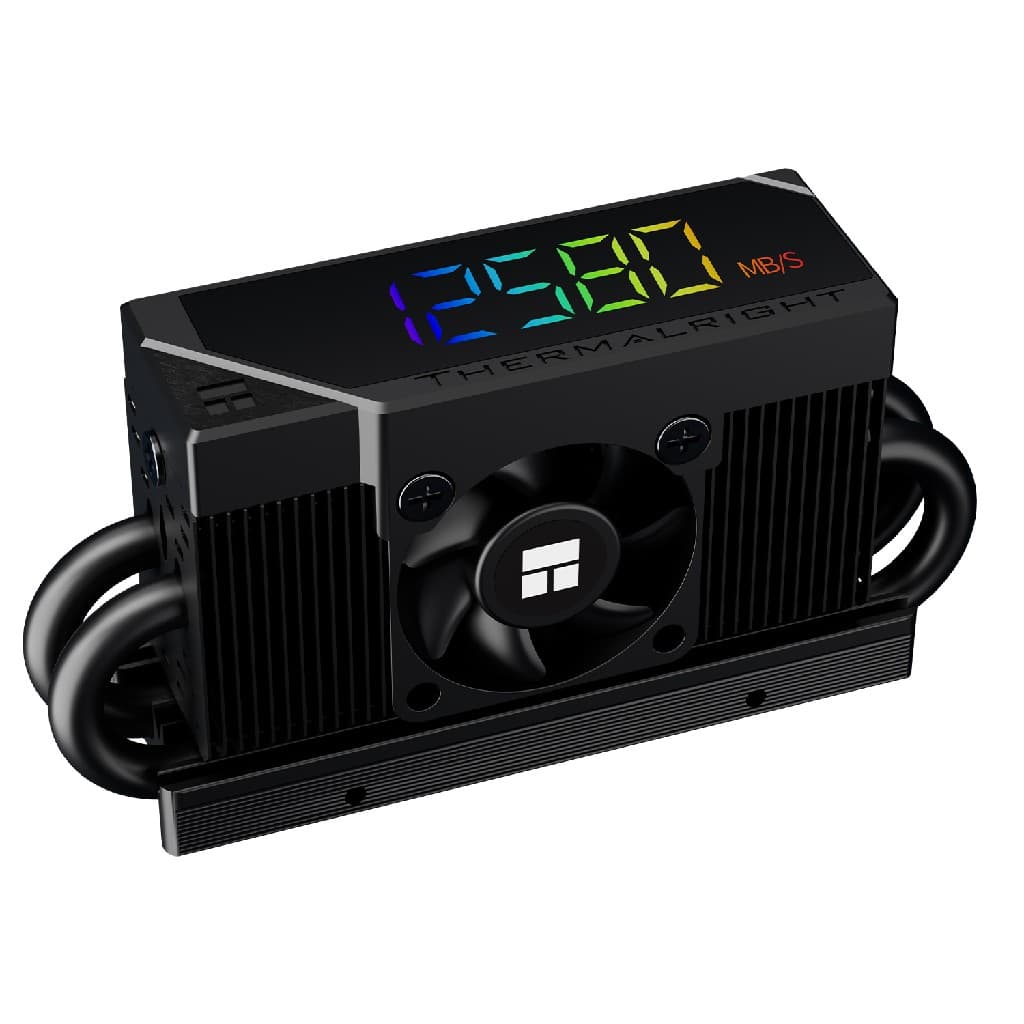 Радиатор для M.2 SSD Thermalright / HR-10 2280 PRO DIGITAL BLACK / TRHR10.2280.PRO.D.B