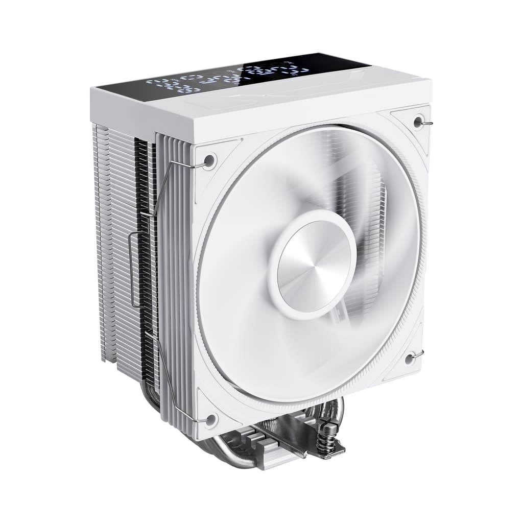 Кулер 1STPLAYER FROST BITE FB12S-6 White / 6HPx6mm, single tower, 230W TDP, 1x120mm fan, 800-2300 RPM, 70.15 CFM, 34.8 dBA / FB12S-6-WH