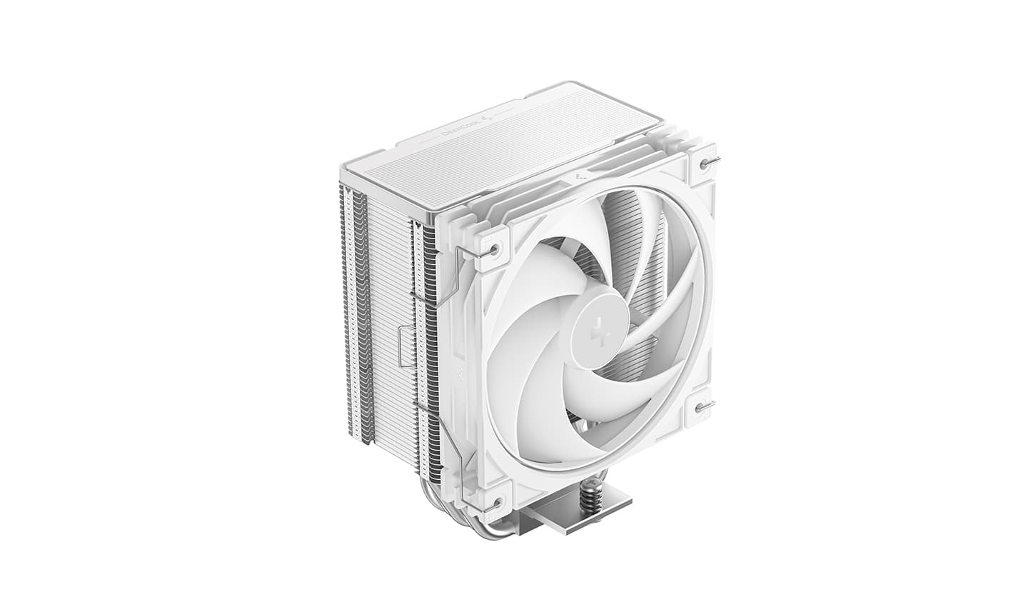 Кулер DEEPCOOL AG500 G2 WH LGA1851/1700/AM5/AM4 (12шт/кор, TDP 250W, PWM, Fan 120mm, 5 тепл.трубок, белый) RET
