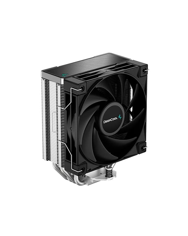 Кулер DEEPCOOL AK400 LGA1700/1200/115X/AM5/AM4 (18шт/кор, TDP 220W, PWM, Fan 120mm, 4 тепл. трубки, черный) RET