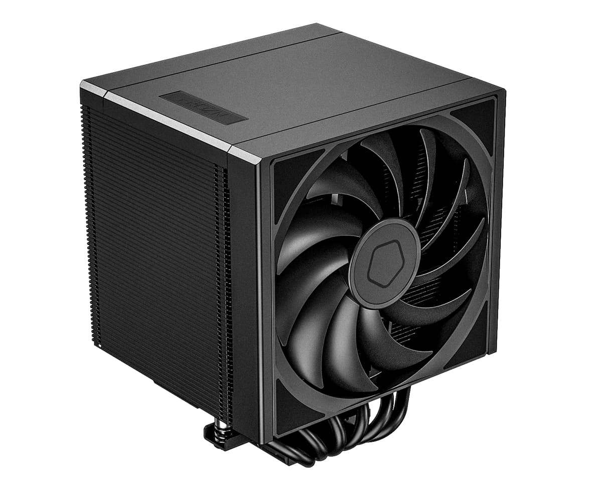 Кулер ID-COOLING FROZN A620 SLK LGA1954/1851/1700/1200/115X/AM5/AM4 (6шт/кор, TDP 260W, PWM, черный, 6 тепл.трубок + медная база, DUAL FAN 120mm) RET