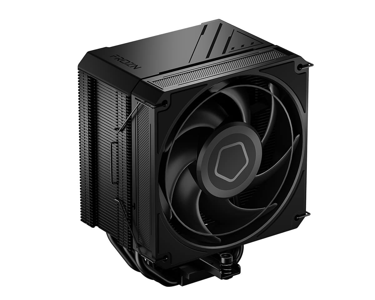 Кулер ID-COOLING FROZN A510 TURBO LGA1954/1700/1200/115X/AM5/AM4 (10шт/кор, TDP 240W, PWM, черный, 5 тепл.трубок, DUAL FAN 120mm) RET