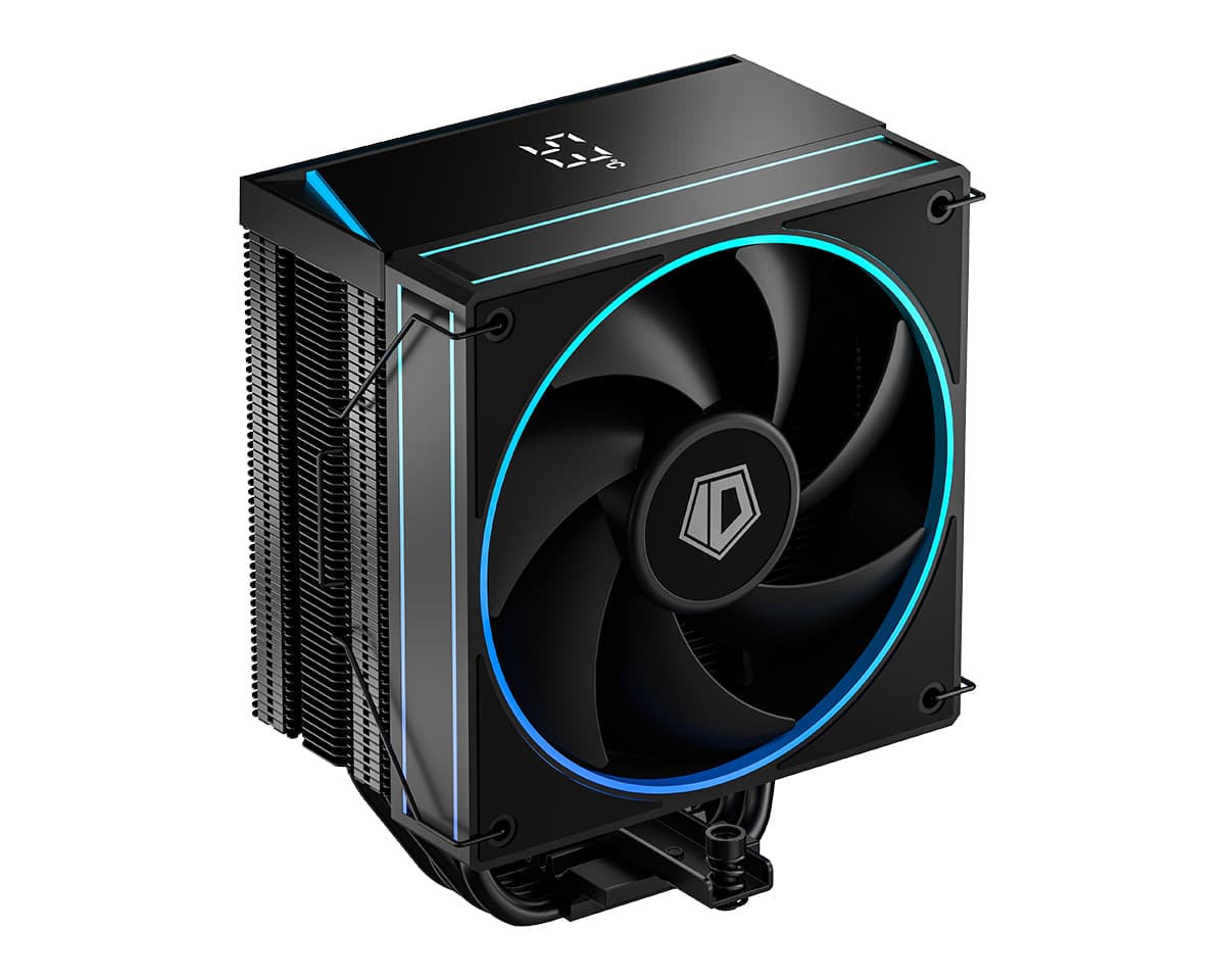Кулер ID-COOLING FROZN A410 TD ARGB LGA1954/1851/1700/1200/115X/AM5/AM4 (10шт/кор, TDP 220W, PWM, 4 тепл.трубки прямого контакта, FAN 120mm, черный) RET