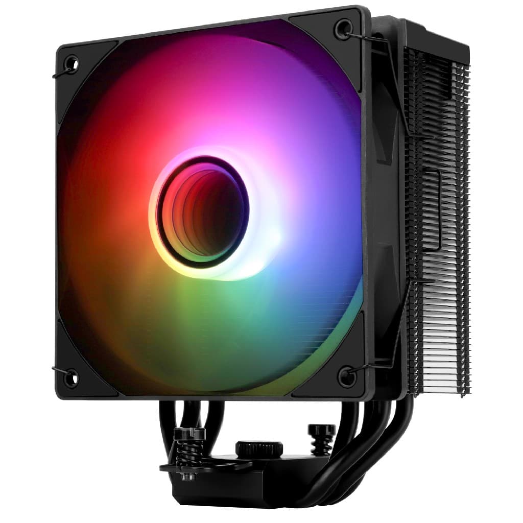 Кулер Thermalright Assassin Spirit 120 Vision ARGB Black LGA115X/1200/1700/1851 (120mm ARGB PWM Fan, 4 тепл. трубок 6мм) / TRAS120VAB