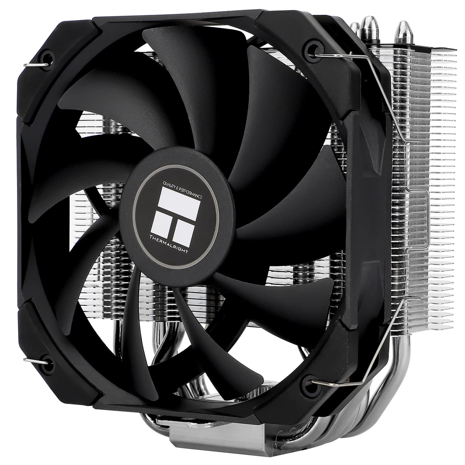 Кулер Thermalright Assassin King 120 MINI V2 LGA115X/1200/1700/AM4/AM5 (120mm PWM Fan, медное основание, 5 тепл. трубок 6мм) / TRAK120MV2