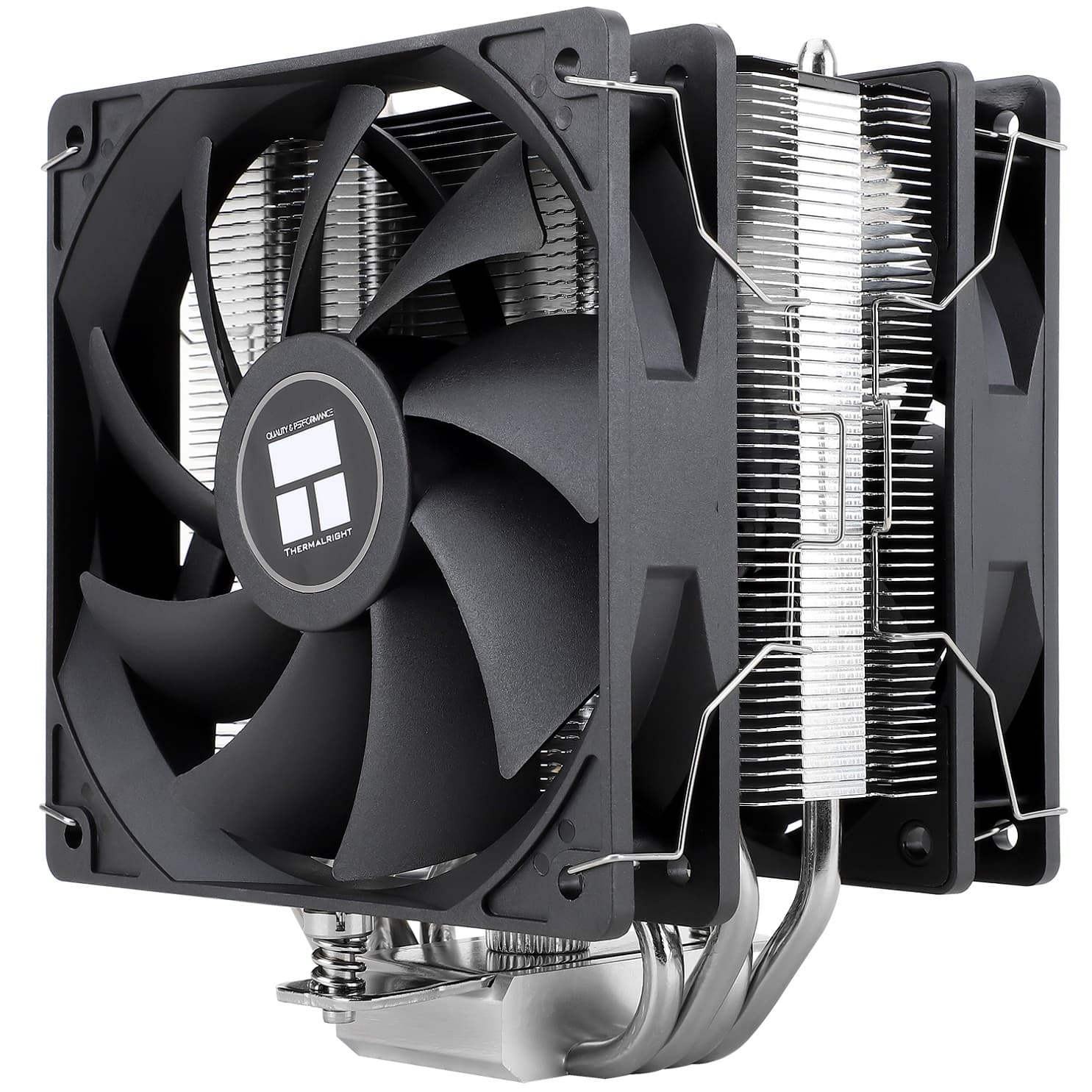Кулер Thermalright Assassin X 120 Refined SE PLUS LGA115X/1200/1700/AM4/AM5 (2x120mm PWM Fan, 4 тепл. трубки 6мм) / TRAX120RSEP