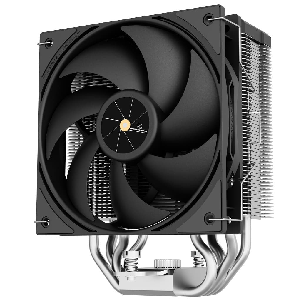 Кулер Thermalright Assassin X 120 R Digital Black LGA115X/1200/1700/1851 (120mm PWM Fan, 4 тепл. трубки 6мм) / TRAX120RDB