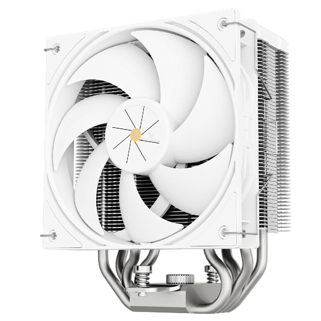 Кулер Thermalright Assassin X 120 R Digital White LGA115X/1200/1700/1851 (120mm PWM Fan, 4 тепл. трубки 6мм) / TRAX120RDW
