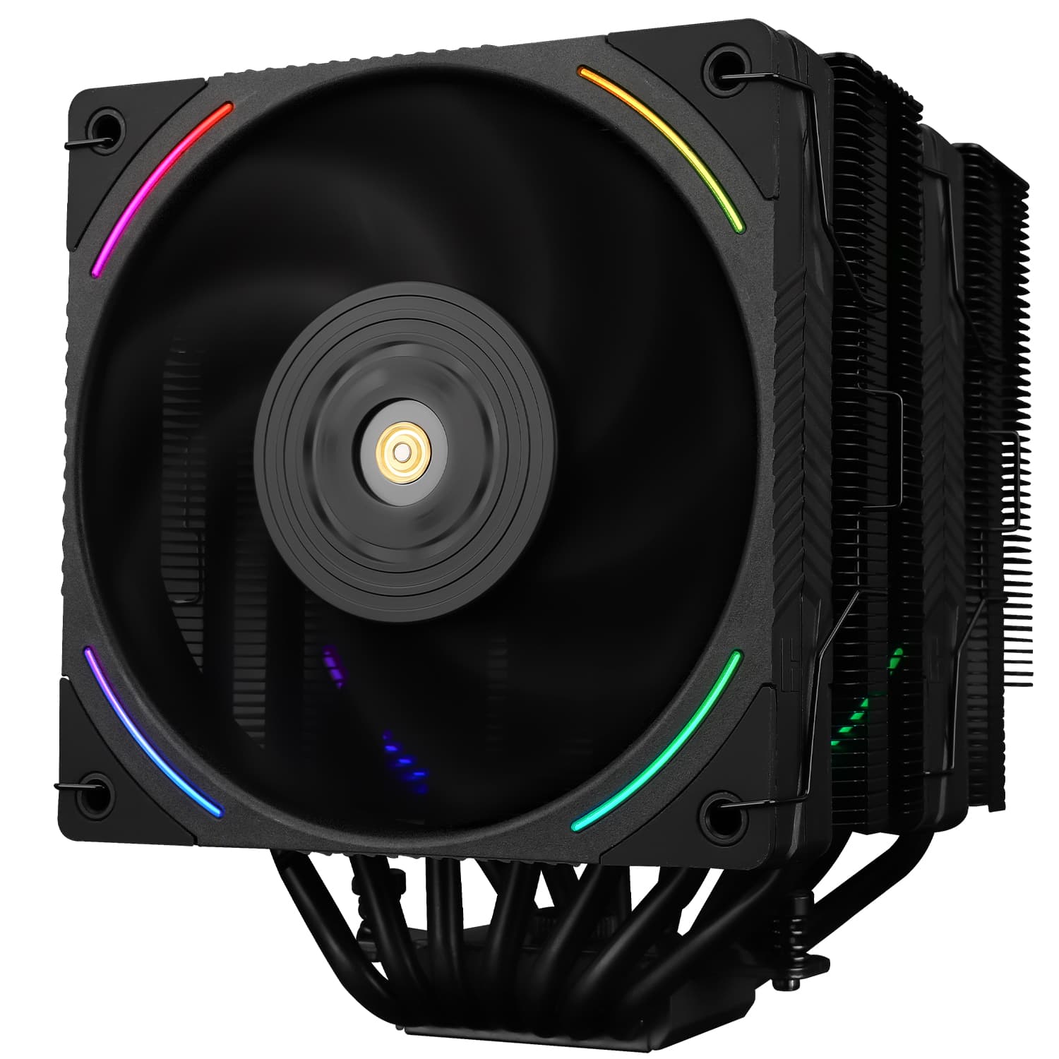Кулер Thermalright Phantom Spirit 120 EVO  LGA115X/1200/1700/2011/2066/AM4/AM5 (Dual Tower, 2x120mm ARGB PWM Fan, медное основание, 7 тепл. трубок 6мм) / TRPS120EVO