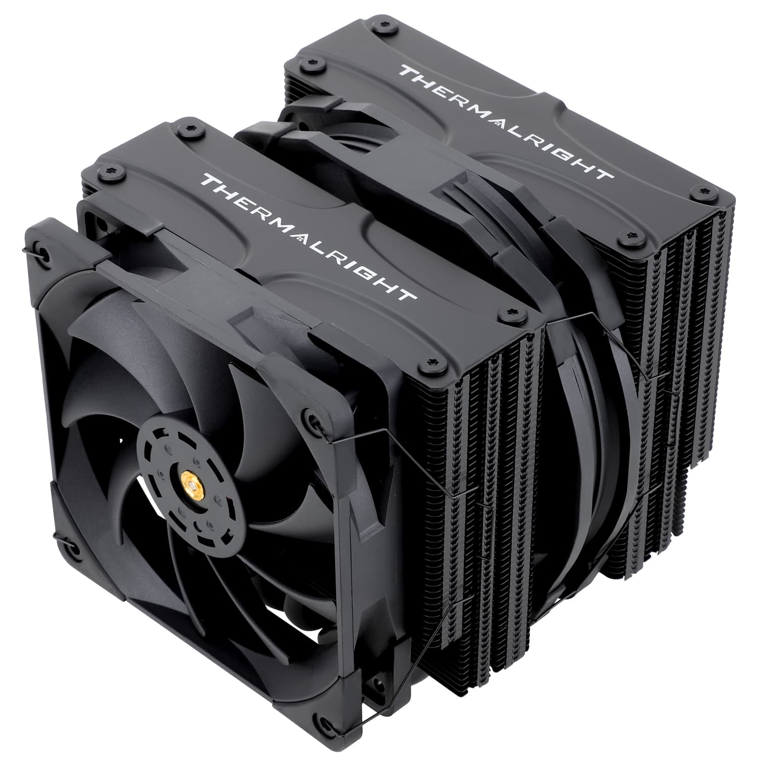 Кулер Thermalright Frost Commander 140 Black  LGA115X/1200/1700/2011/-3/2066/AM4/AM5 (Dual Tower, 120mm + 140mm PWM Fan, медное основание, 5 тепл. трубок 8мм) / TRFC140B