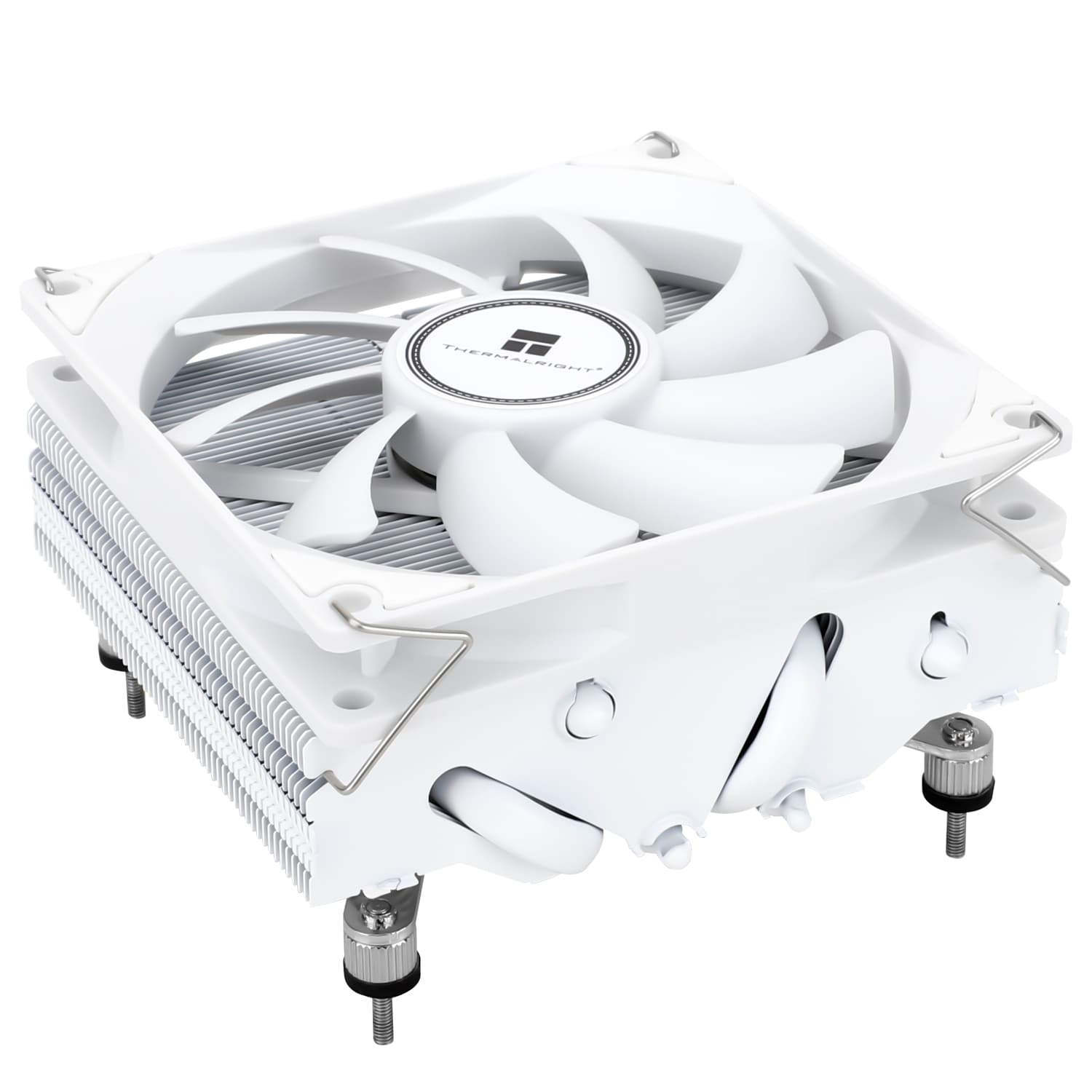 Кулер Thermalright AXP90-X47 White  LGA115X/1200/1700/AM4/AM5 (92mm PWM Fan, медное основание, 4 тепл. трубки 6мм) / TRAXP90X47W