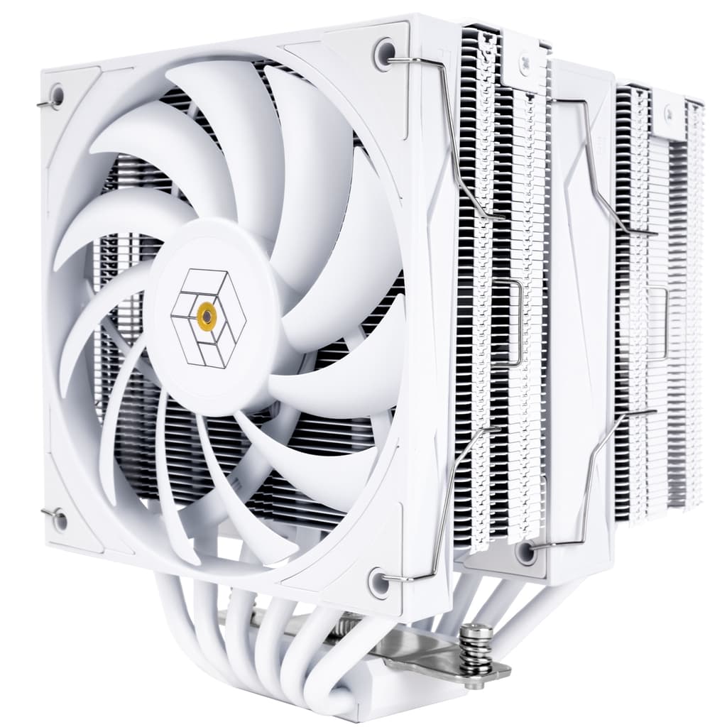 Кулер Thermalright Royal Knight 120 White LGA115X/1200/1700/1851/2011/2066 (2x120mm PWM Fan, медное основание, 6 тепл. трубок 6мм) / TRRK120W